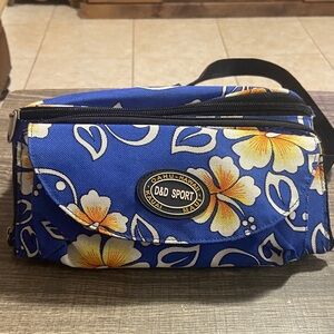 Blue Floral Women's Bag